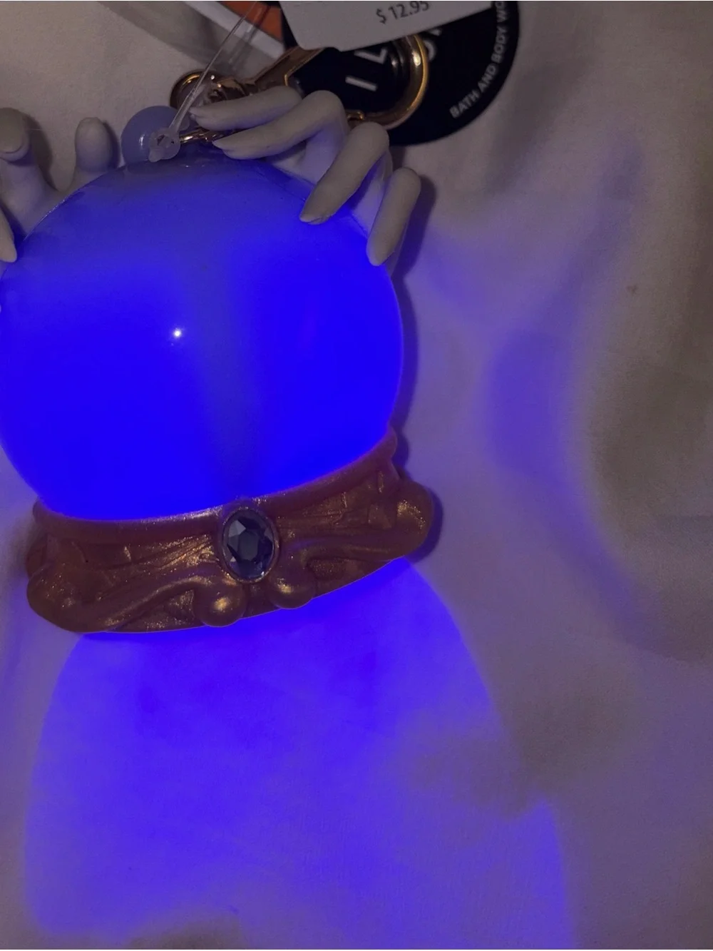 NWT Bath&Body Works Light Up Fortune Teller Crystal Ball Hand Sanitizer Holder🔥